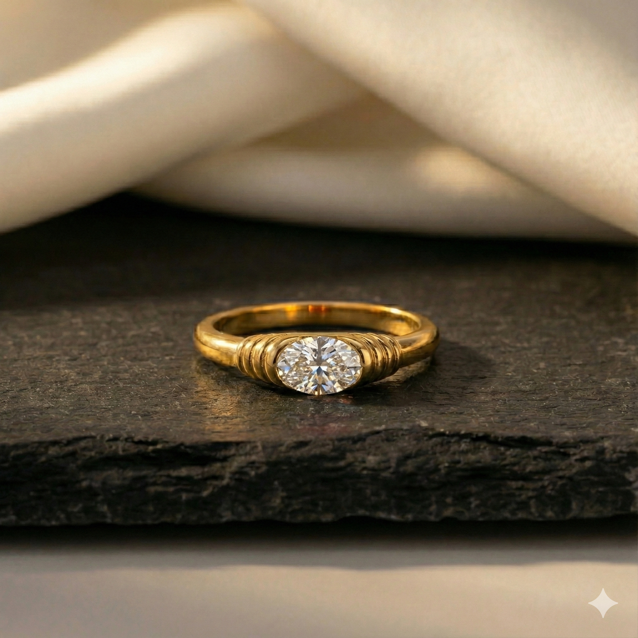 classic gemstone white ring classic gemstone White ring