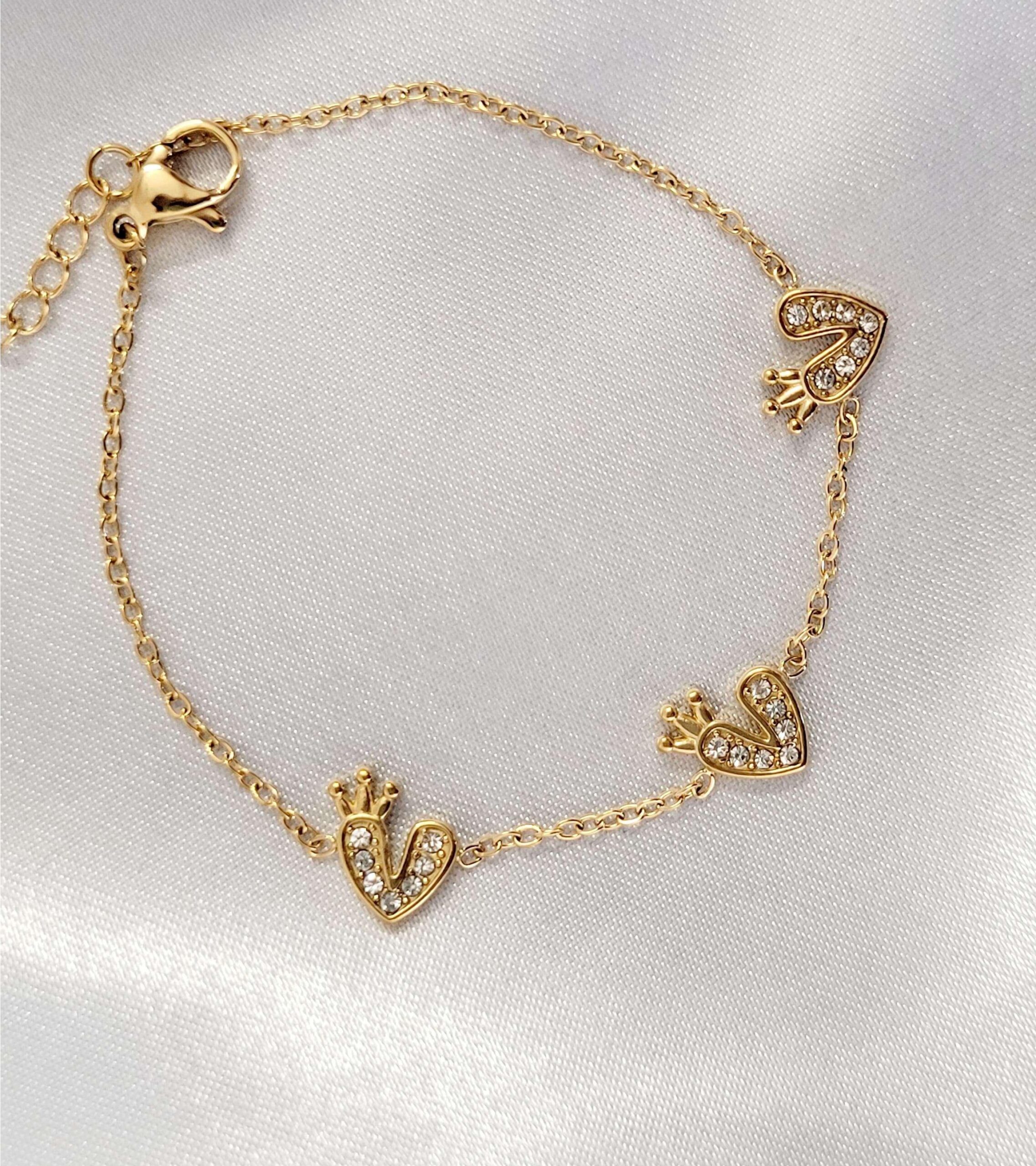 royal heart bracelet royal heart bracelet